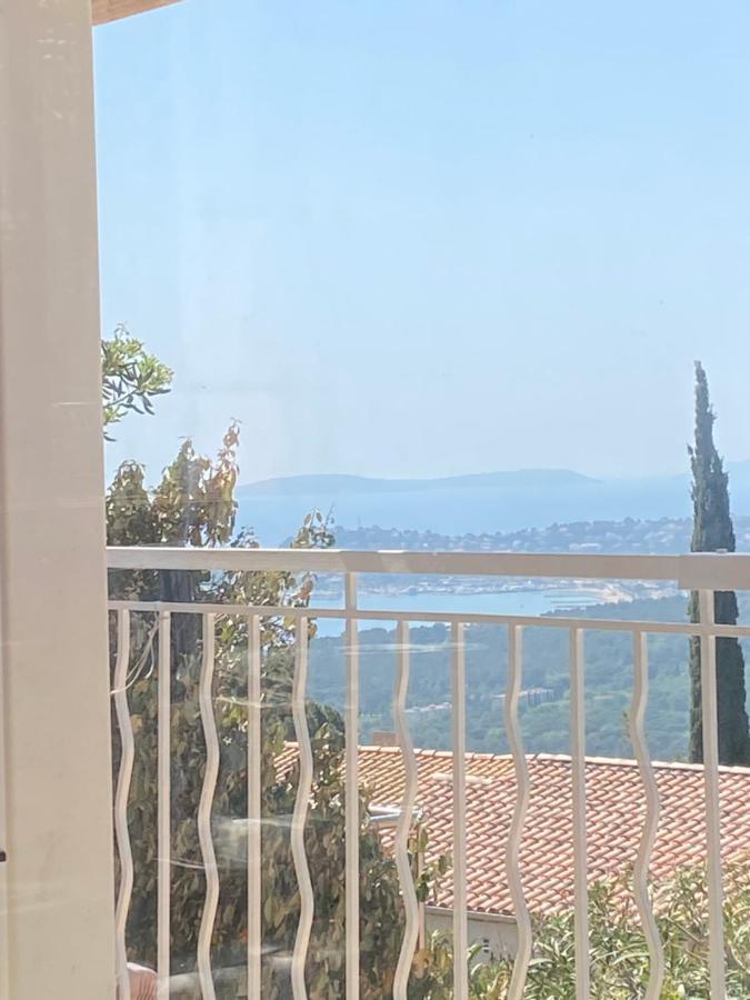 Villa Mit Grossartigem Panoramablick Auf Das Meer Und Direkt Am Pool La Croix-Valmer Exteriér fotografie